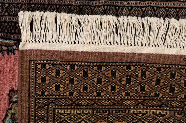2' 6 x 4' 2 Hand Knotted Bokhara Oriental Wool Rug