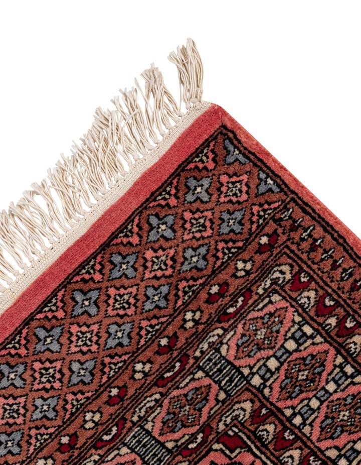 4' 2 x 6' 11 Hand Knotted Bokhara Wool Rug