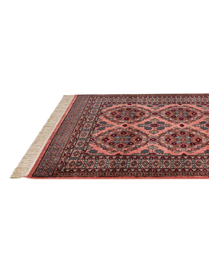 4' 2 x 6' 11 Hand Knotted Bokhara Wool Rug