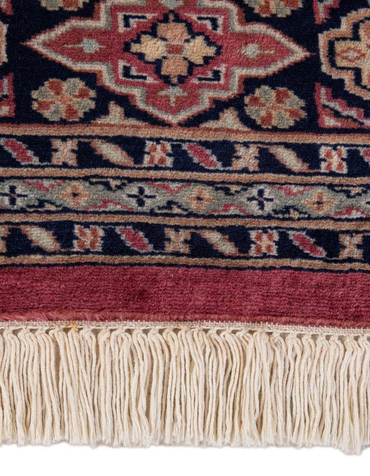 Detail image of 5' 3 x 8' 6  Hand Knotted Bokhara Oriental Wool Rug