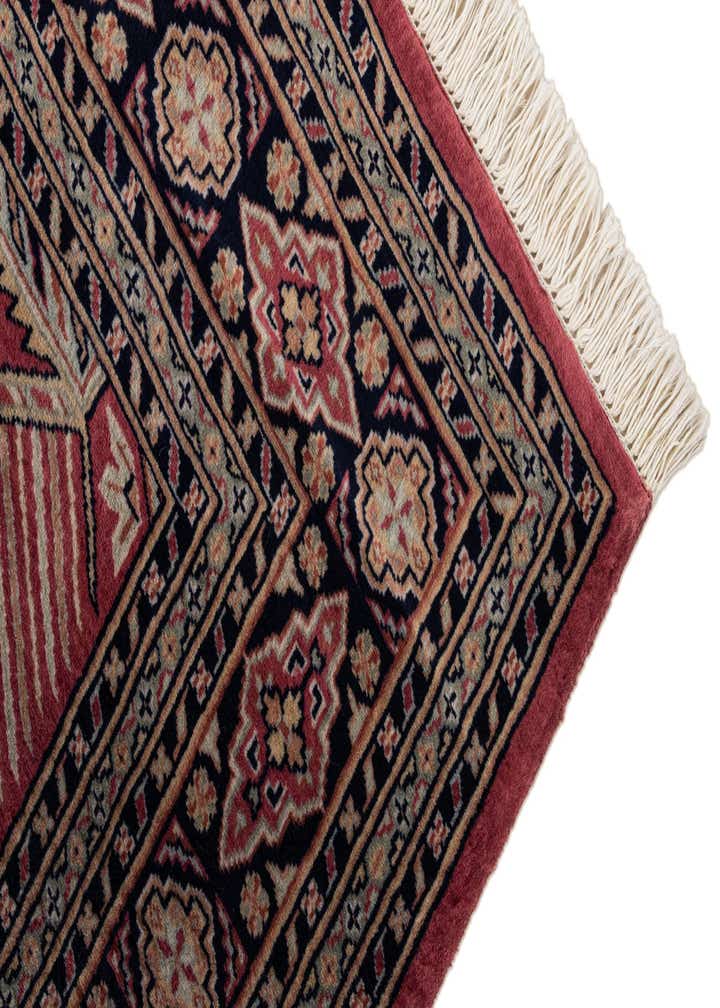 5' 3 x 8' 6 Hand Knotted Bokhara Oriental Wool Rug