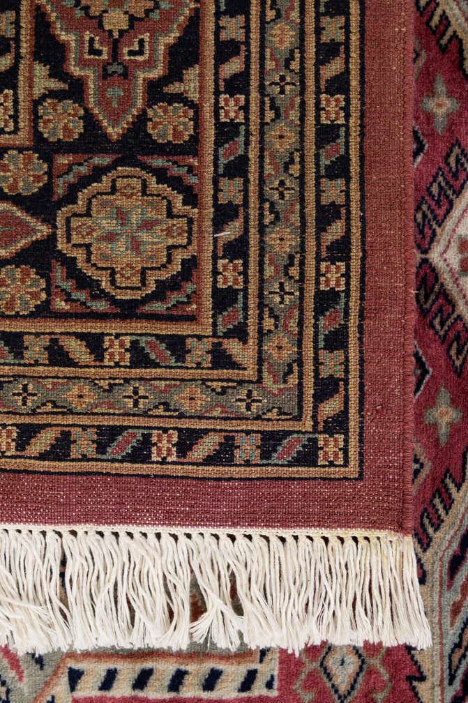 5' 3 x 8' 6 Hand Knotted Bokhara Oriental Wool Rug