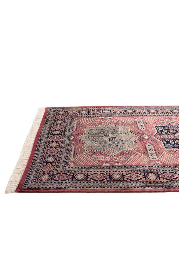 Detail image of 5' 3 x 8' 6 Hand Knotted Bokhara Oriental Wool Rug