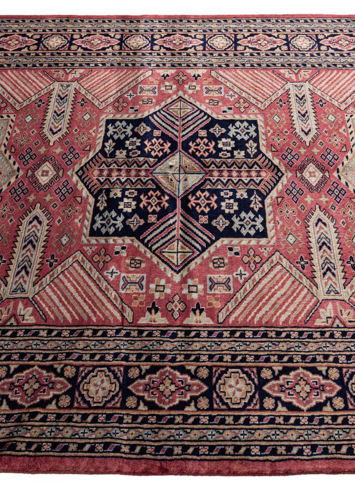 5' 3 x 8' 6 Hand Knotted Bokhara Oriental Wool Rug