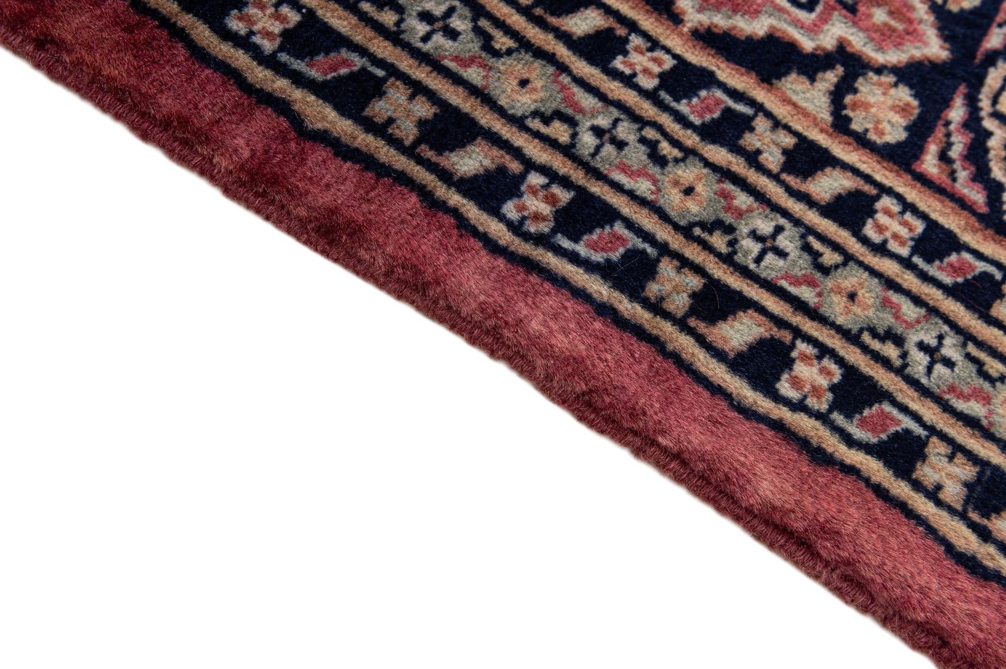 5' 3 x 8' 6 Hand Knotted Bokhara Oriental Wool Rug