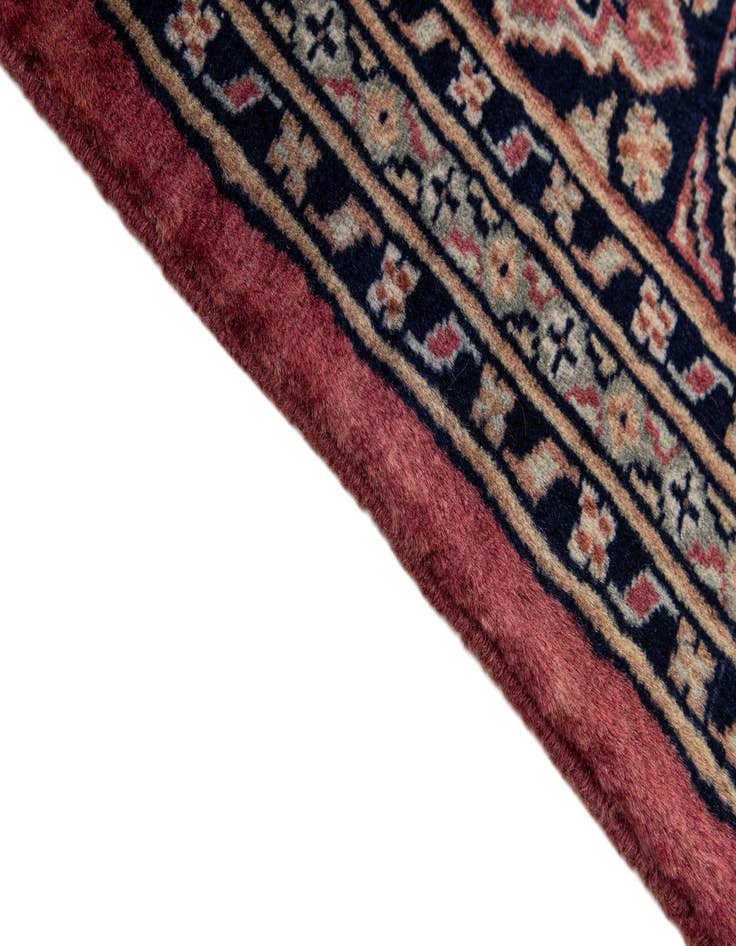 Detail image of 5' 3 x 8' 6  Hand Knotted Bokhara Oriental Wool Rug