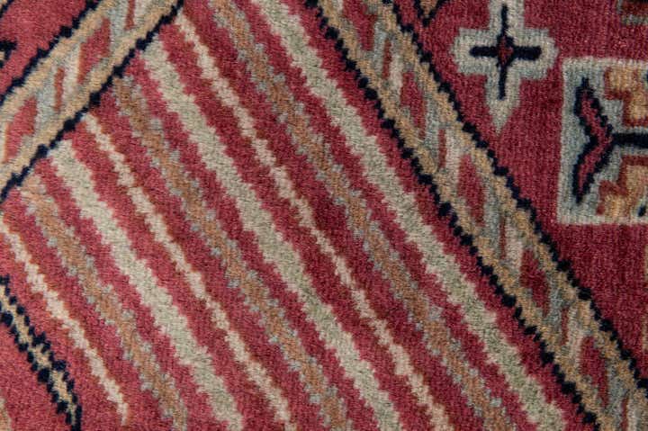5' 3 x 8' 6 Hand Knotted Bokhara Oriental Wool Rug