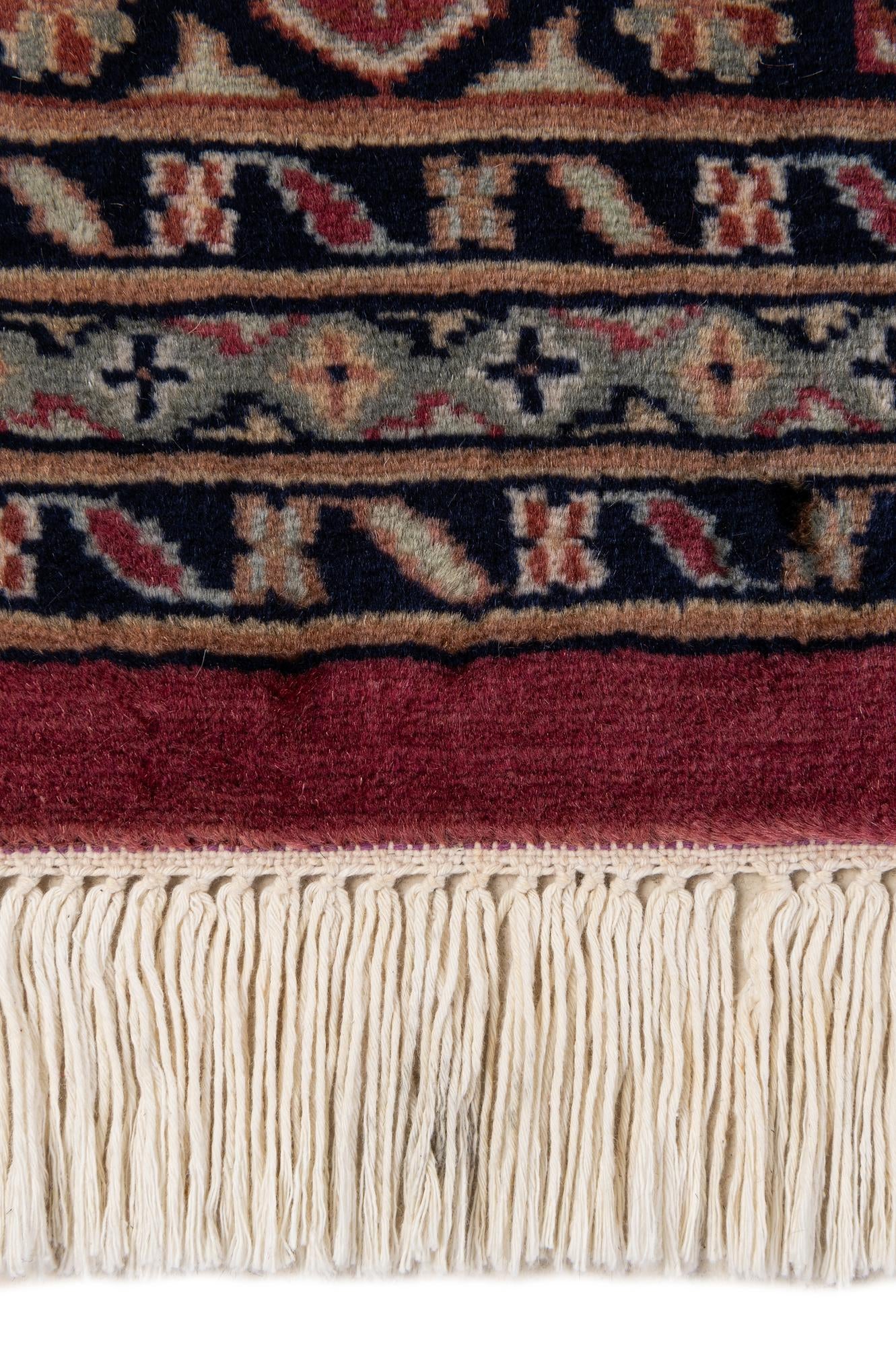 5' 3 x 8' 6 Hand Knotted Bokhara Oriental Wool Rug