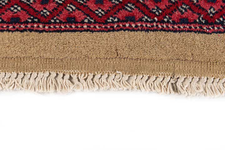 6' 10 x 10' 8 Hand Knotted Bokhara Oriental Wool Rug