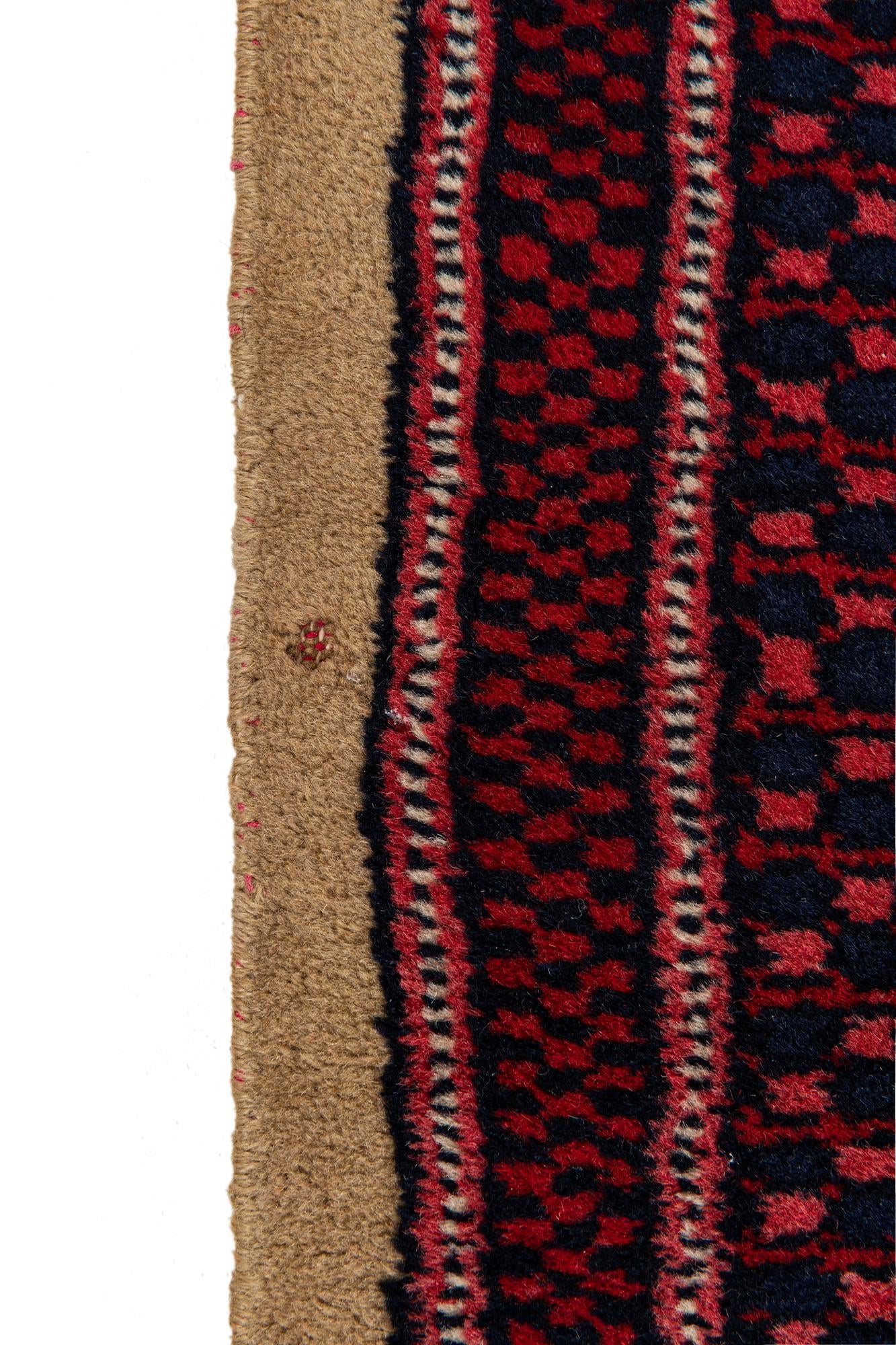6' 10 x 10' 8 Hand Knotted Bokhara Oriental Wool Rug