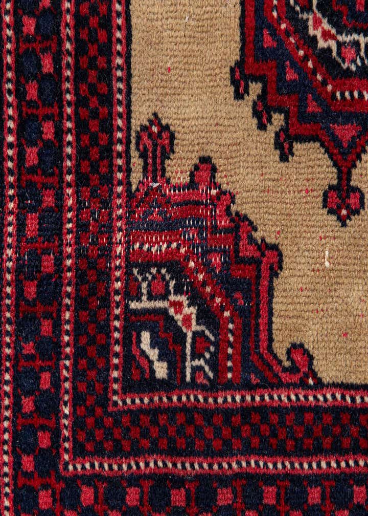 6' 10 x 10' 8 Hand Knotted Bokhara Oriental Wool Rug