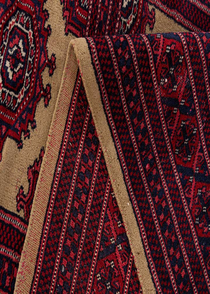 6' 10 x 10' 8 Hand Knotted Bokhara Oriental Wool Rug