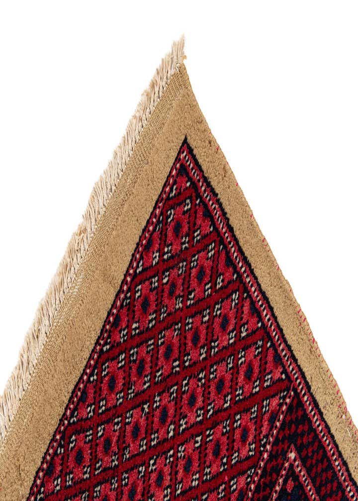 6' 10 x 10' 8 Hand Knotted Bokhara Oriental Wool Rug
