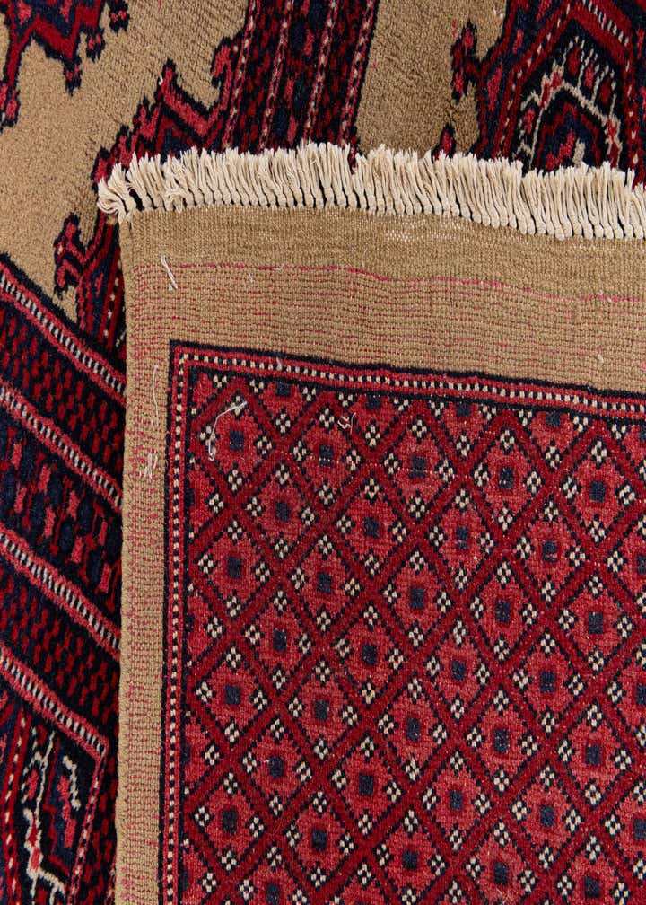 6' 10 x 10' 8 Hand Knotted Bokhara Oriental Wool Rug