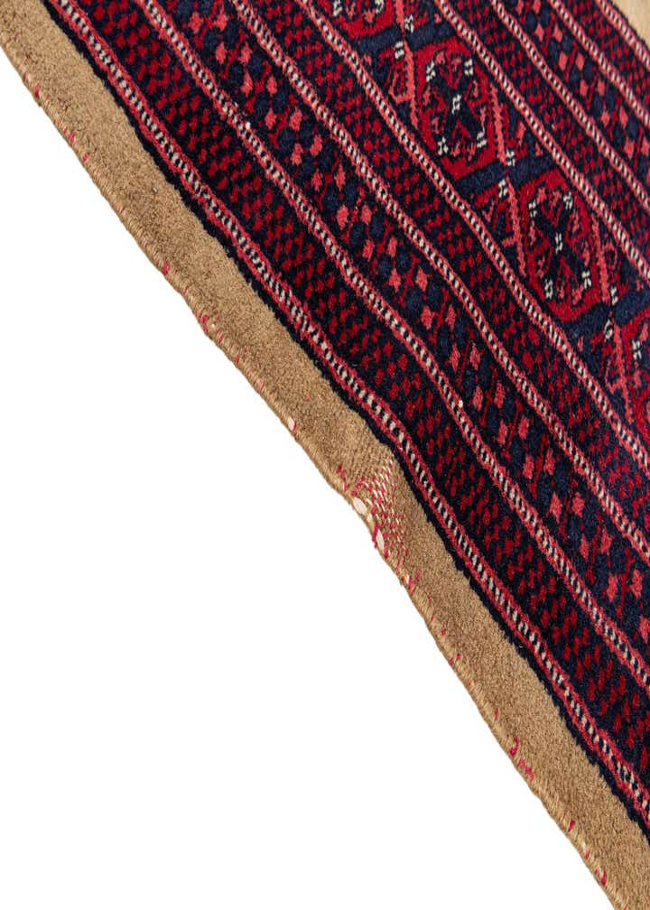 6' 10 x 10' 8 Hand Knotted Bokhara Oriental Wool Rug