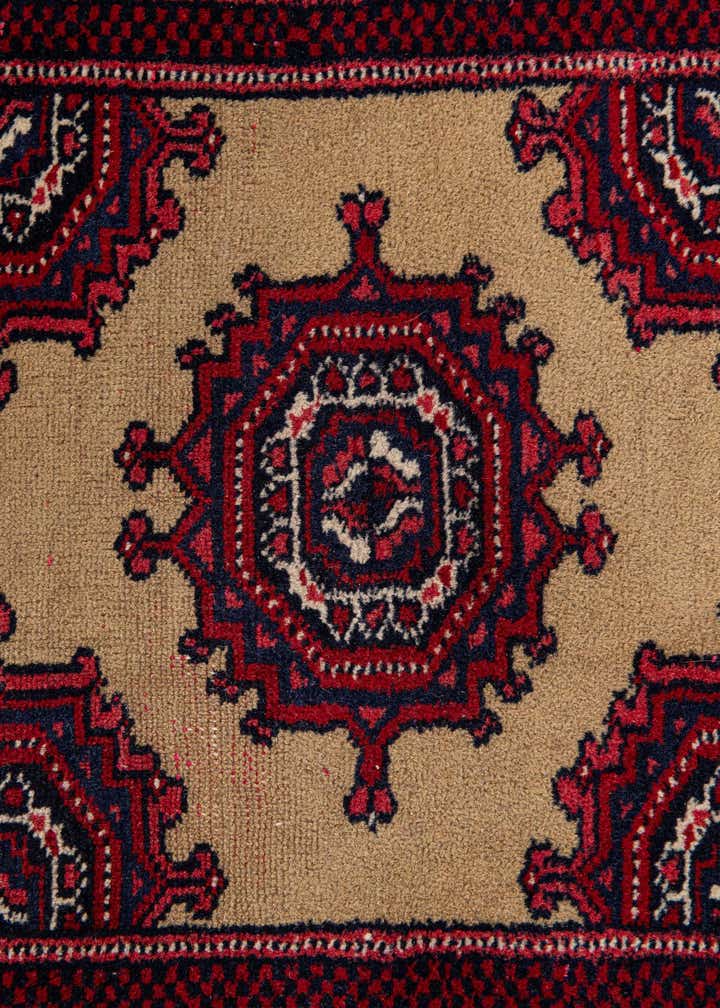 6' 10 x 10' 8 Hand Knotted Bokhara Oriental Wool Rug