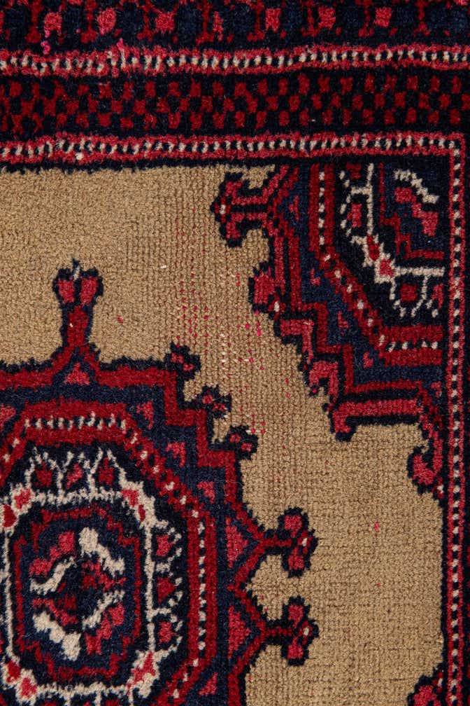6' 10 x 10' 8 Hand Knotted Bokhara Oriental Wool Rug