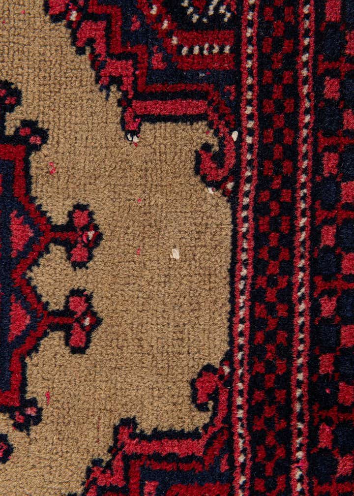 6' 10 x 10' 8 Hand Knotted Bokhara Oriental Wool Rug