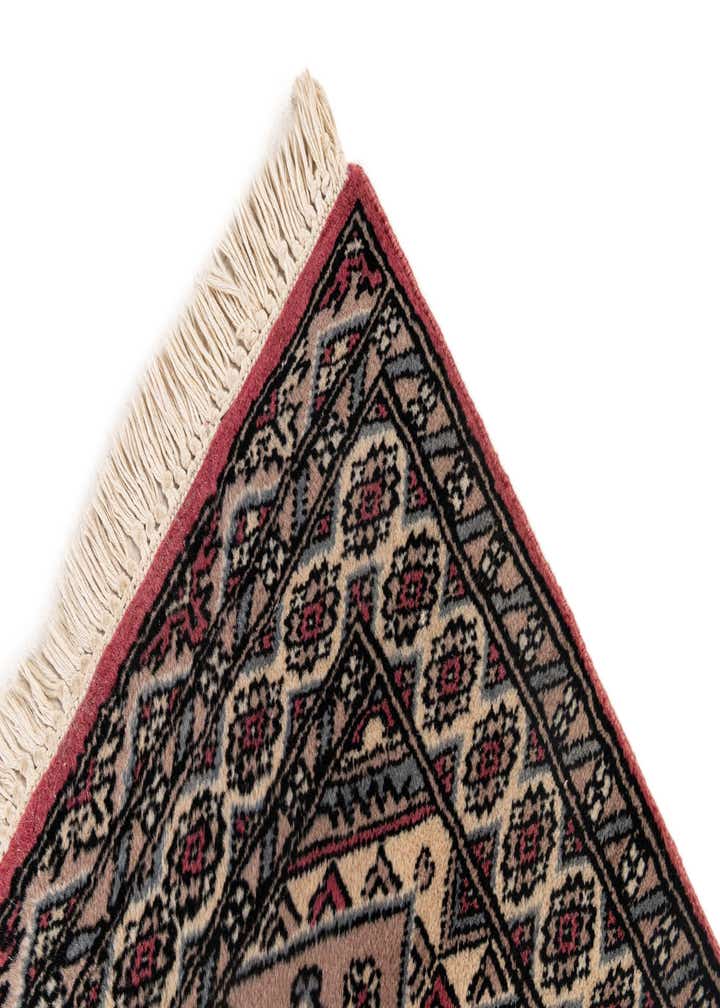 2' 1 x 3' 4 Hand Knotted Bokhara Oriental Wool Rug