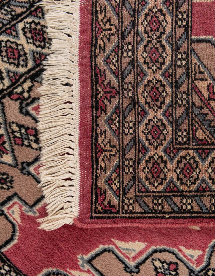 Detail image of 2' 1 x 3' 4  Hand Knotted Bokhara Oriental Wool Rug