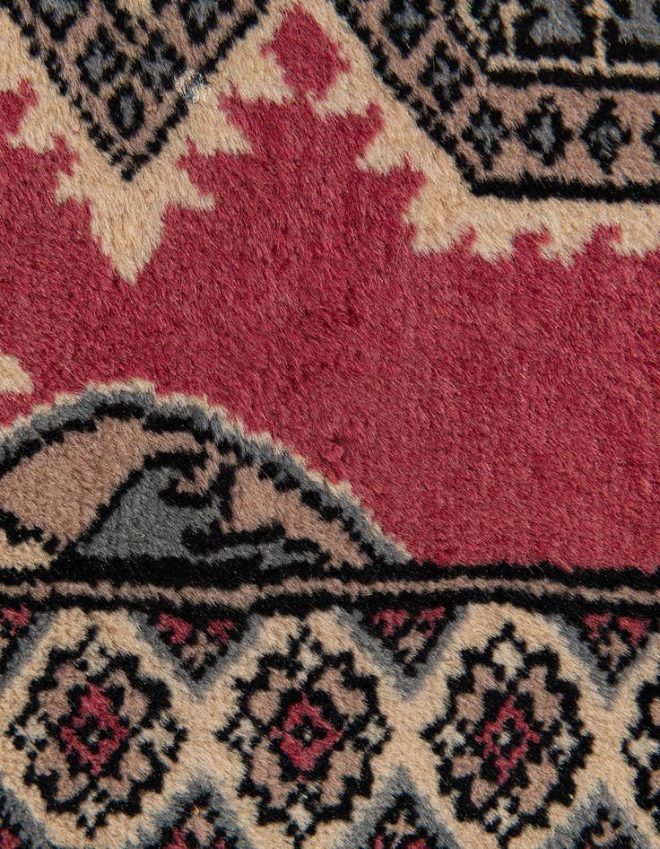 Detail image of 2' 1 x 3' 4  Hand Knotted Bokhara Oriental Wool Rug