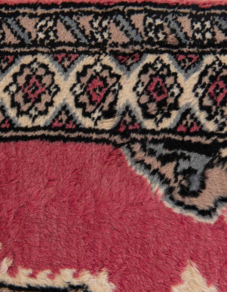 Detail image of 2' 1 x 3' 4  Hand Knotted Bokhara Oriental Wool Rug