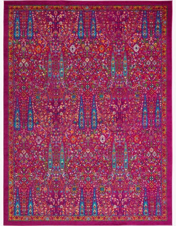 Pink Calypso Rug