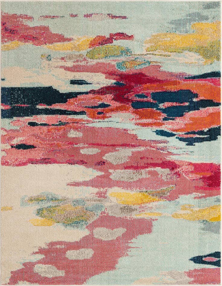 Detail image of 5' x 8' Washable Casablanca Rug