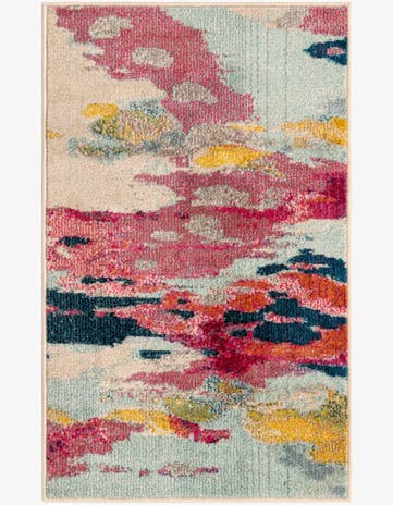 Pink Washable Casablanca Rug