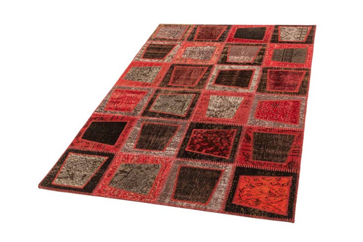 Detail image of 3' 11 x 5' 11 Core Patchwork Rug