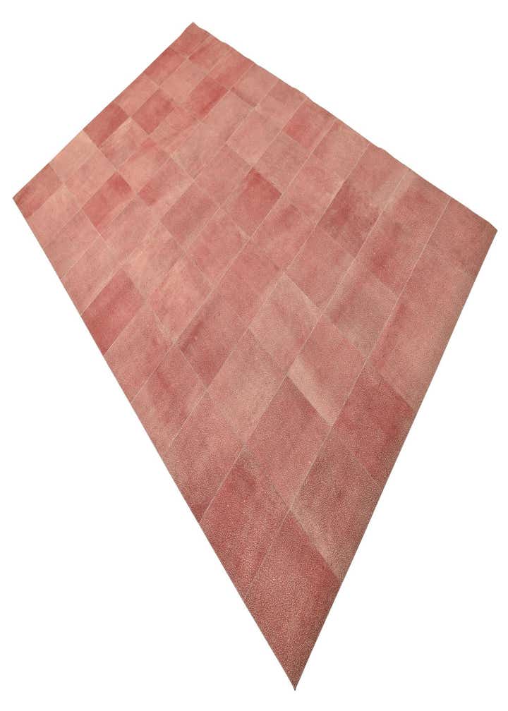 5' x 8' Cowhide Leather Rug