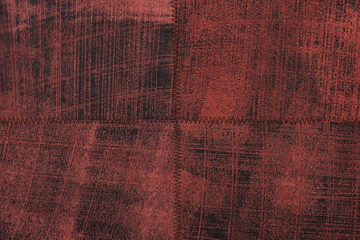 Detail image of 5' 8 x 8' Cowhide Rug