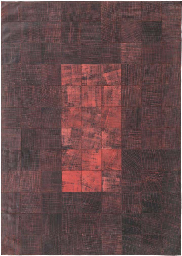 5' 8 x 8' Cowhide Rug