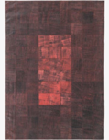 5' 8 x 8' Cowhide Rug