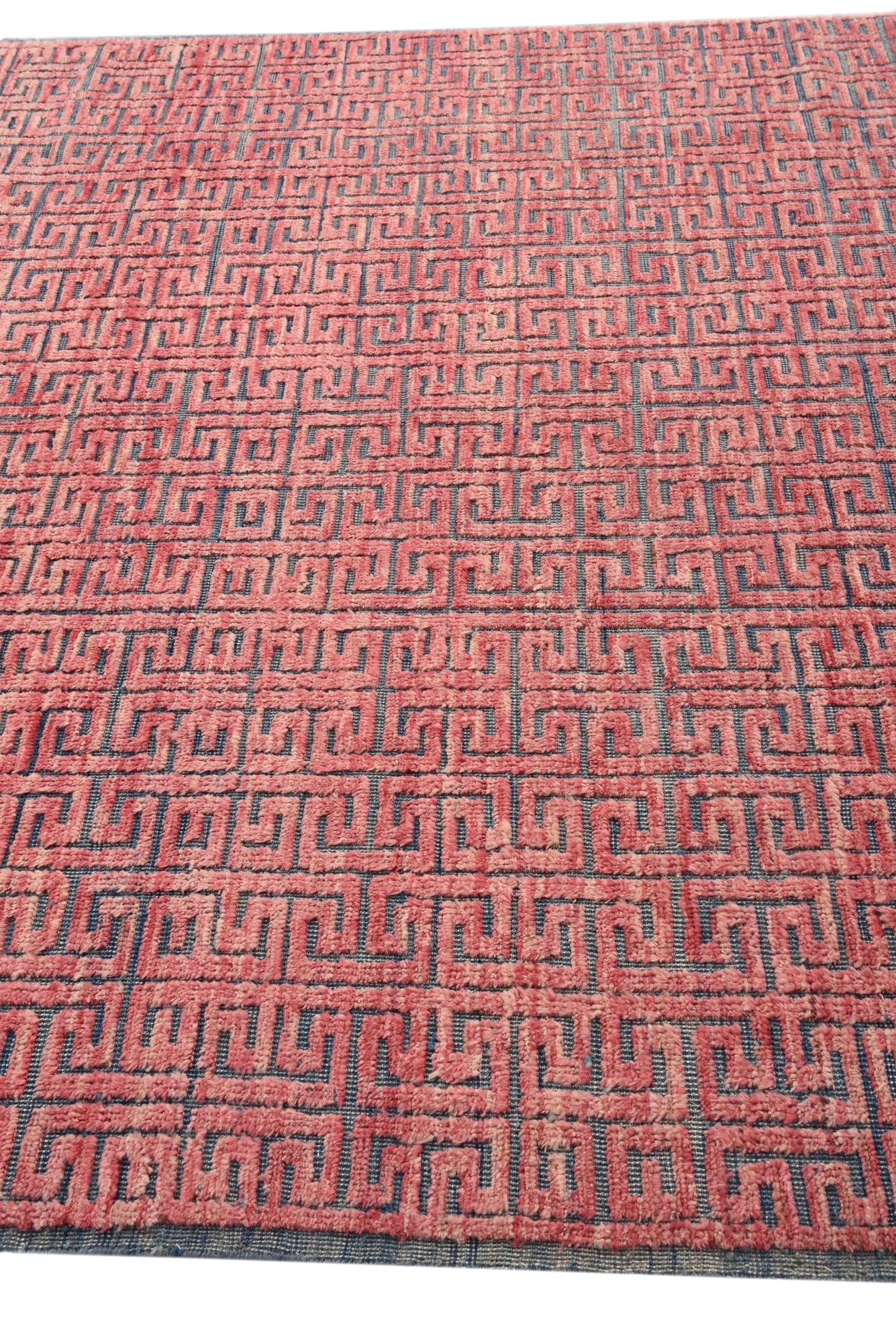 6' 8 x 10' 1 Hand Knotted Darya Wool Rug
