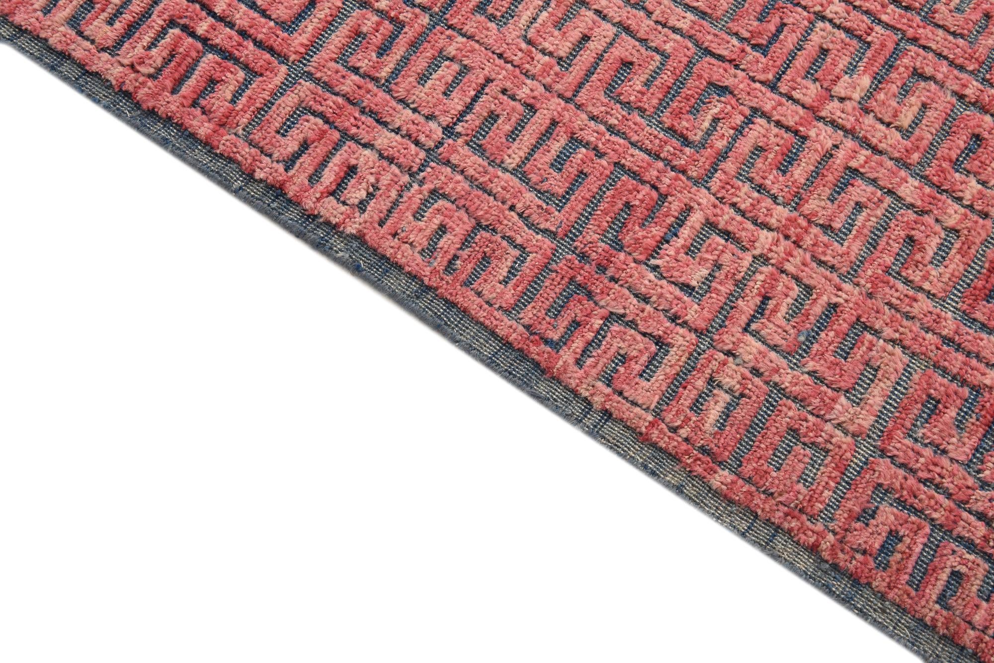 6' 8 x 10' 1 Hand Knotted Darya Wool Rug