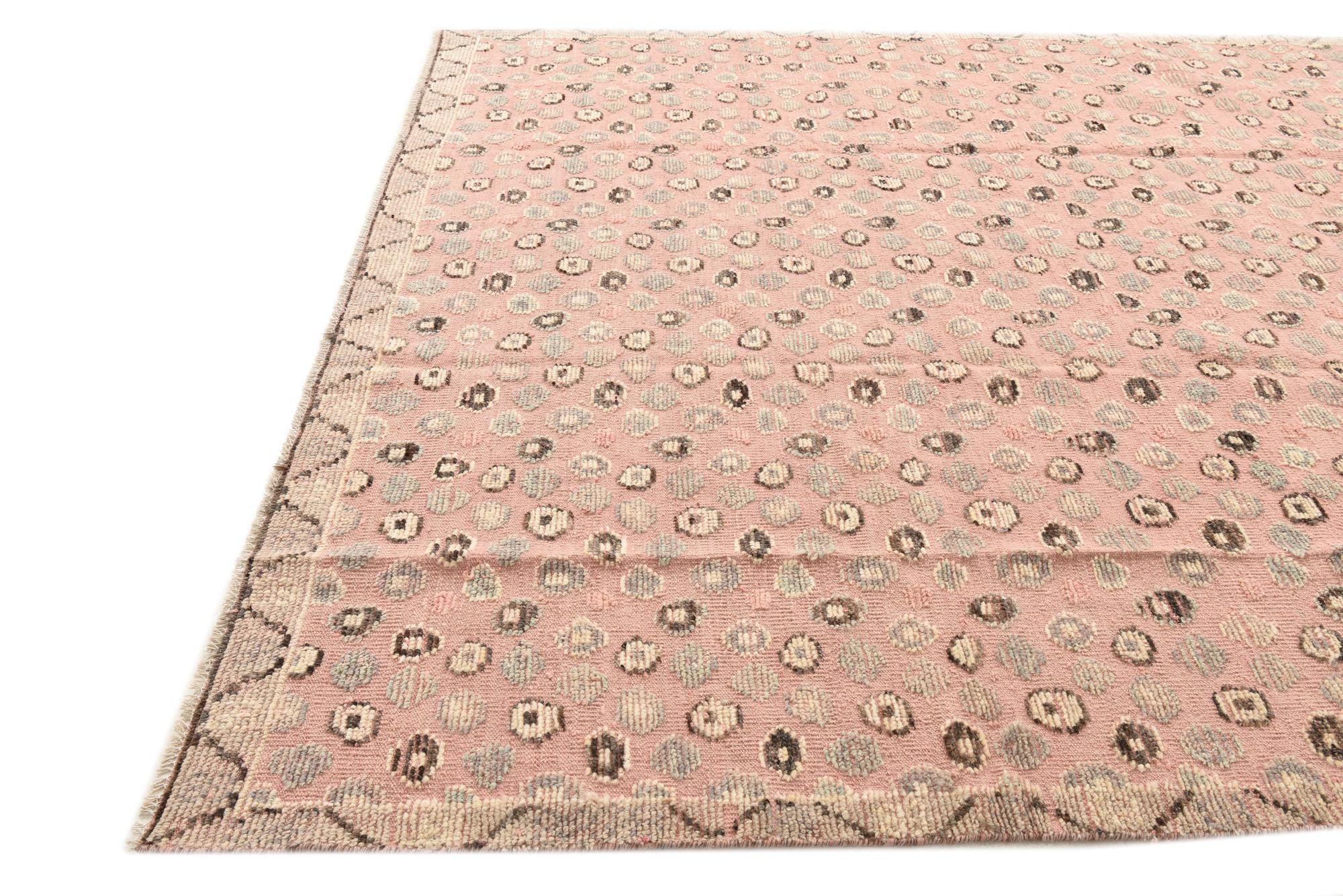 8' 5 x 10' Hand Knotted Darya Wool Rug