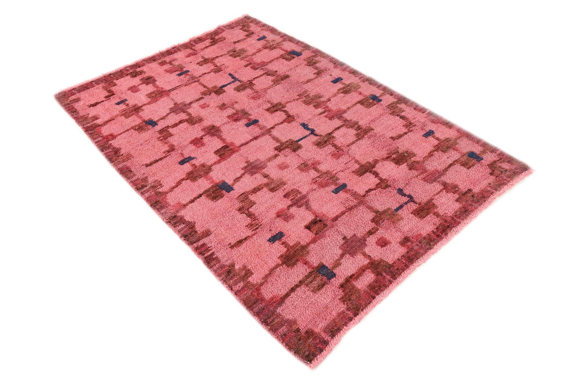 4' 1 x 6' Hand Knotted Darya Wool Rug