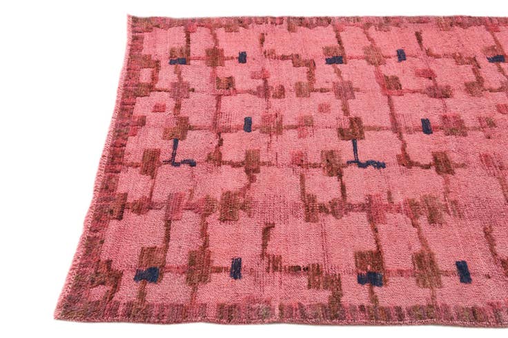 Detail image of 4' 1 x 6' Hand Knotted Darya Wool Rug