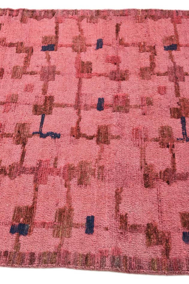 Detail image of 4' 1 x 6' Hand Knotted Darya Wool Rug