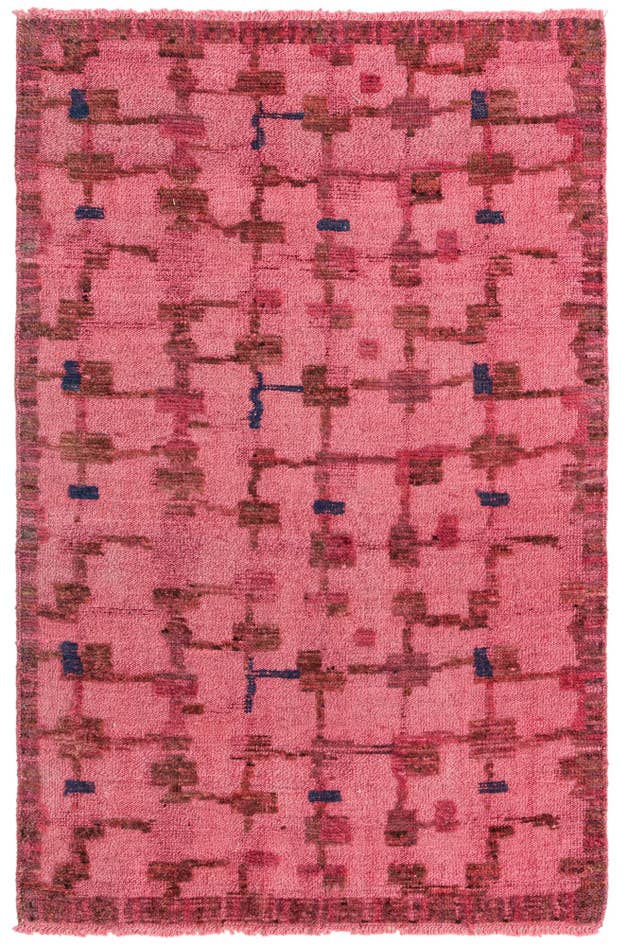 Detail image of 4' 1 x 6' Hand Knotted Darya Wool Rug