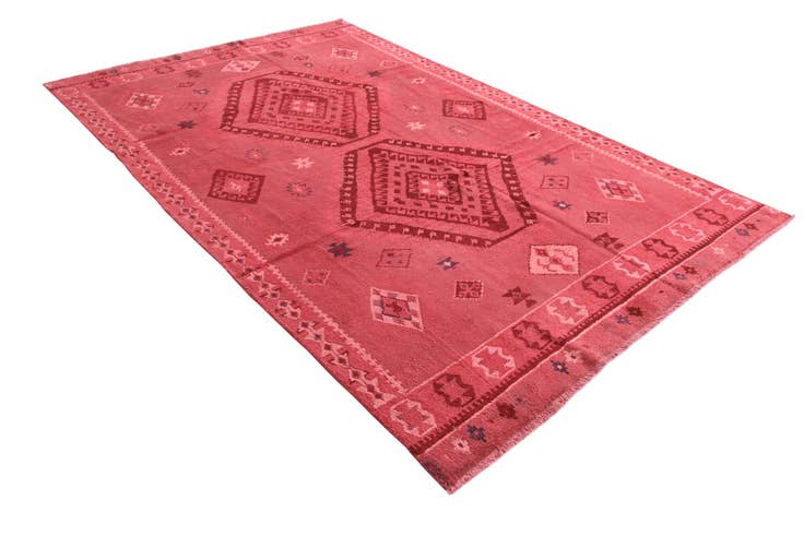 Detail image of 6' 4 x 10' Hand Knotted Darya Rug