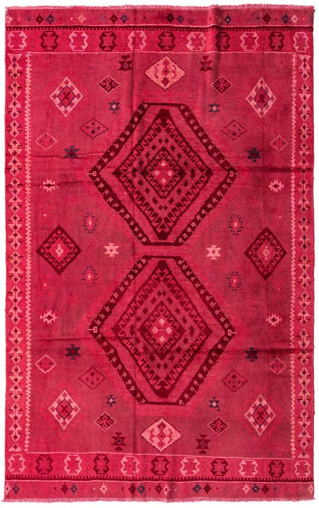 6' 4 x 10' Hand Knotted Darya Rug