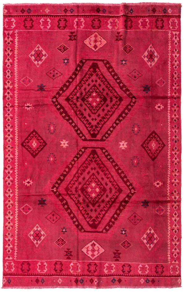 Detail image of 6' 4 x 10' Hand Knotted Darya Rug