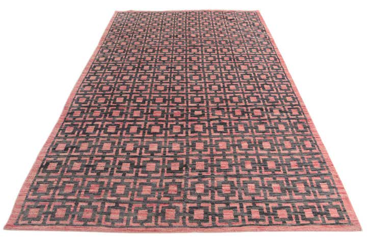 6' 5 x 10' 3 Hand Knotted Darya Wool Rug