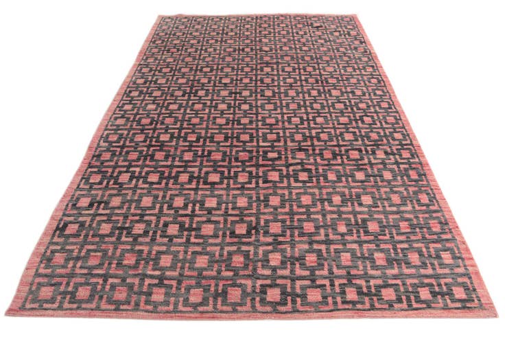 Detail image of 6' 5 x 10' 3 Hand Knotted Darya Wool Rug