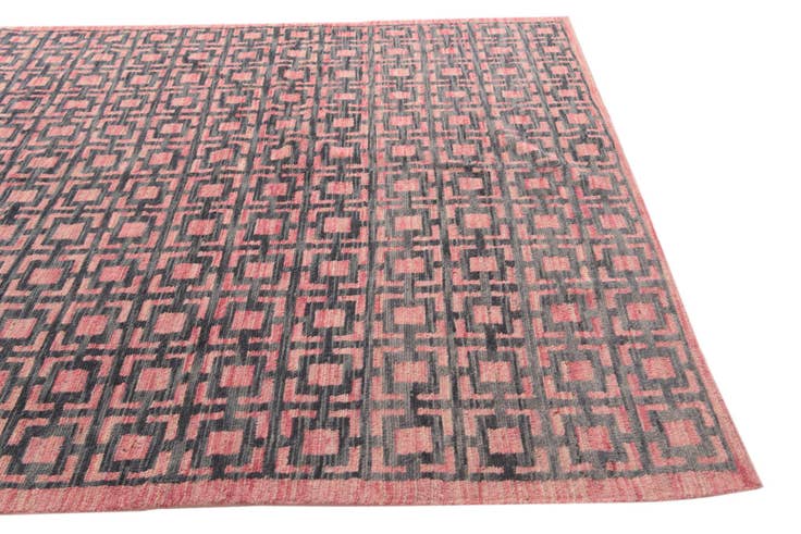 Detail image of 6' 5 x 10' 3 Hand Knotted Darya Wool Rug