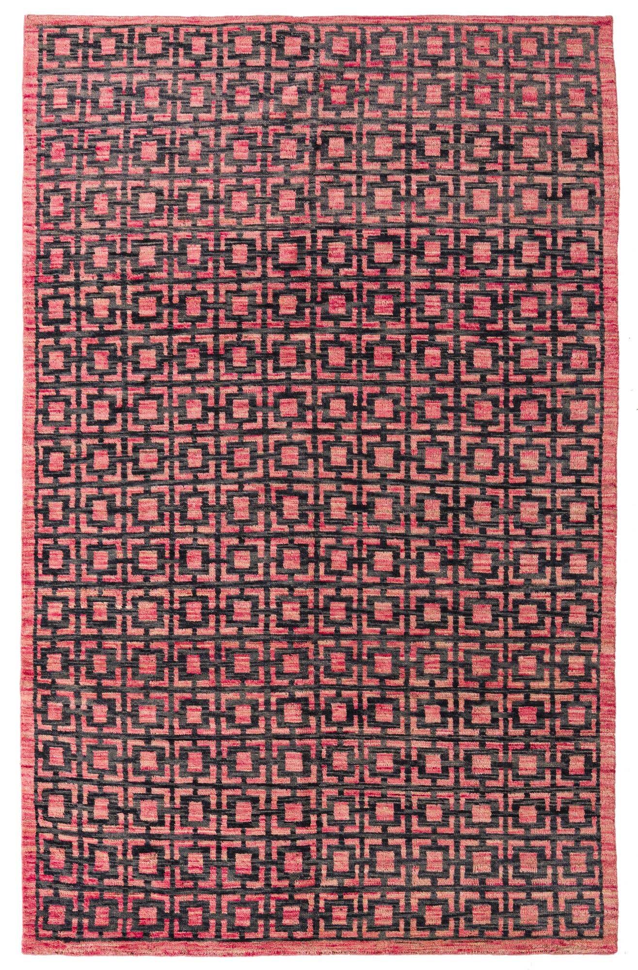 6' 5 x 10' 3 Hand Knotted Darya Wool Rug