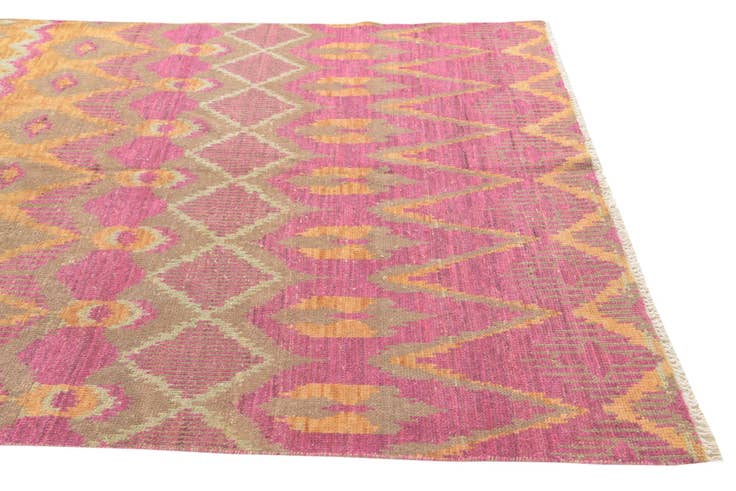 Detail image of 5' 8 x 8' 2 Hand Knotted Darya Wool Rug