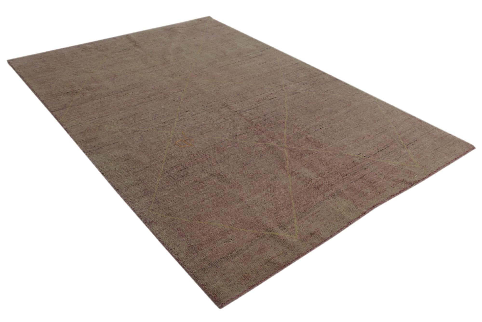 5' 9 x 8' 3 Hand Knotted Darya Wool Rug